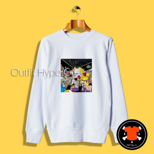 Bugs Bunny Vs Homer Simpson Sweatshirt