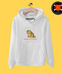 Enemy Of The State Garfield Hoodie