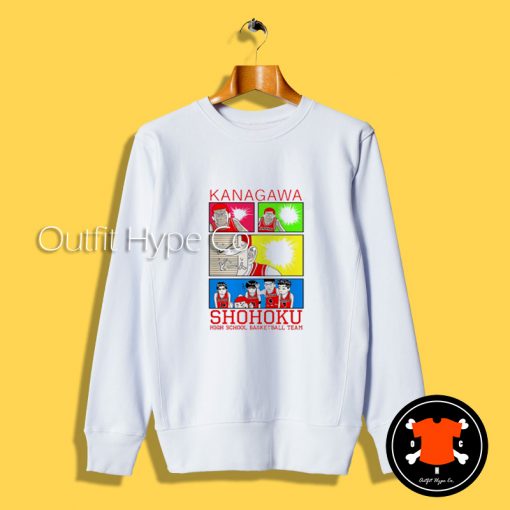 Kanagawa Shohoku Slam Dunk Sweatshirt