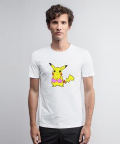 Funny Pikachu With Boobies T Shirt