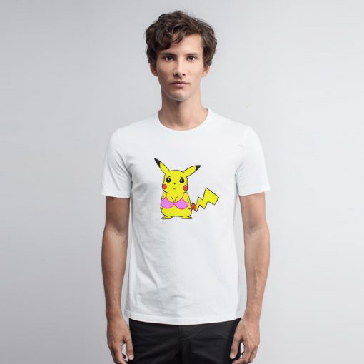 Funny Pikachu With Boobies T Shirt