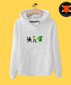 Pixel Bruce Lee Commodore 64 Hoodie