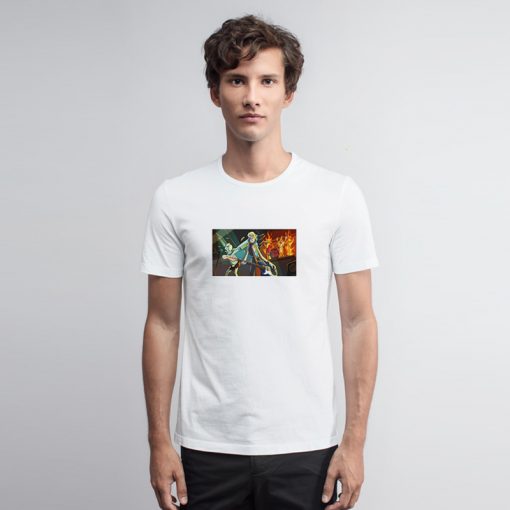 Rick And Morty Rockstar Rick T Shirt