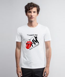 Rolling Stones and MTV T Shirt