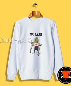 Ryan Jensen My Leg Spongebob Sweatshirt