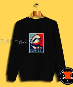 Funny Sloth For President Sweatshirt