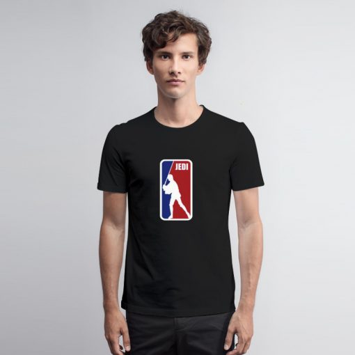 Star Wars Jedi NBA Logo T Shirt