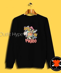 Super Mario Broth Rappin Mario Sweatshirt