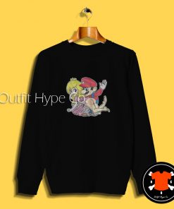 Super Mario Spank Princess Butt Sweatshirt