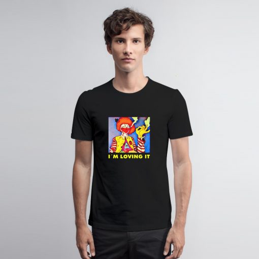 Weed Smoking Clown T Shirt