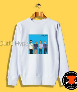 Weezer Garfield Lasagna Meme Sweatshirt