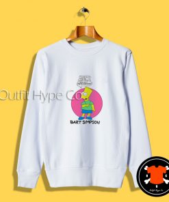 Bart Simpson I Didn’t Do It Sweatshirt