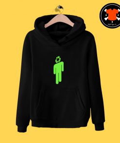 Billie Eilish Recycle Logo Parody Hoodie