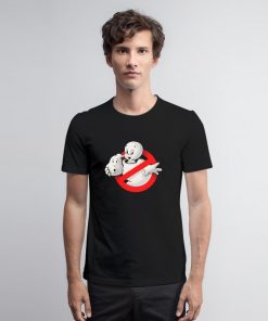 Casper Ghostbusters Logo T Shirt