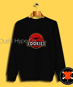 Cookies Jurassic Park Parody Sweatshirt