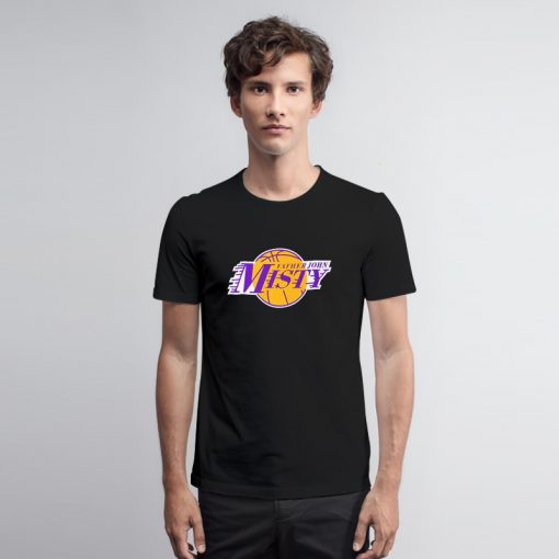 Father John Lakers Logo T Shirt