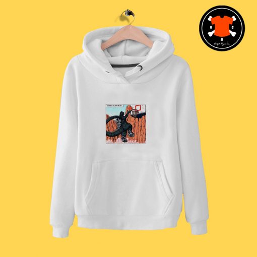 Godzilla Playing Basketball Hoodie