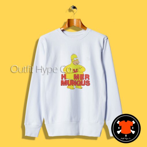 Homer Mungus The Simpsons Sweatshirt