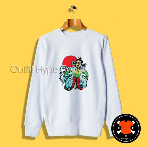 Jack Burton Fu Manchu Sweatshirt