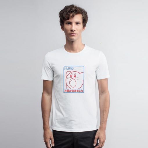 Japanese Line Nintendo Kirby T Shirt