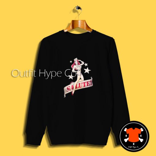 Jessica Rabbit Salute Sweatshirt