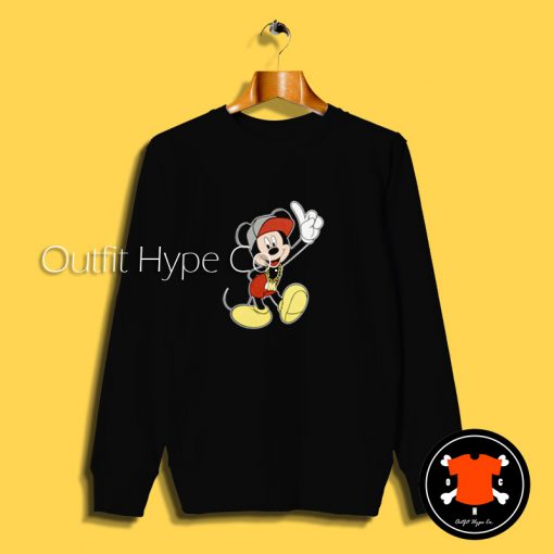 Ladies Justin Bieber Mickey Sweatshirt