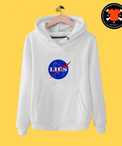 Nasa Lies Logo Hoodie