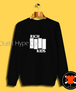 Rich Kids Black Flag Parody Sweatshirt