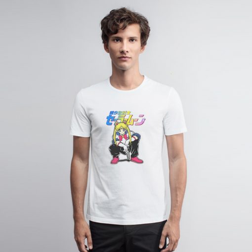 Sailor Moon Gangster Moon T Shirt