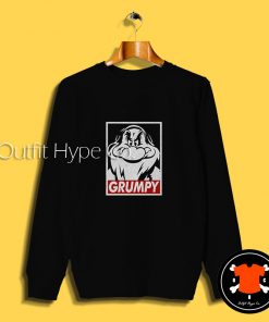 Snow White And 7 Dwarfs Grumpy Sweatshirt