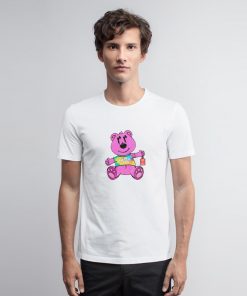 Sorry In Advance Pink Bear T Shirt