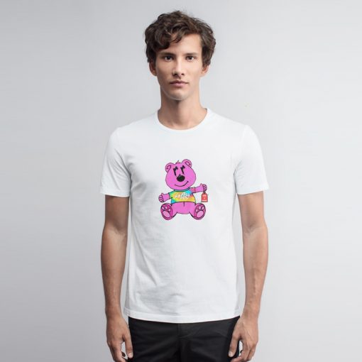 Sorry In Advance Pink Bear T Shirt