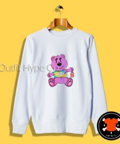 Sorry In Advance Pink Bear Sweatshirt