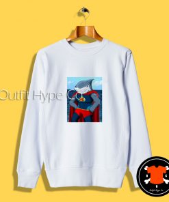 Funny Superman Shark Sweatshirt