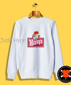 Wendy’s Simpson Logo Parody Sweatshirt