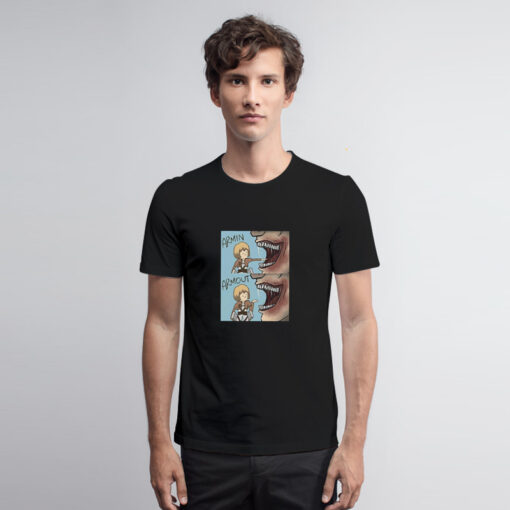 Armin Armout Attack On Titan T Shirt