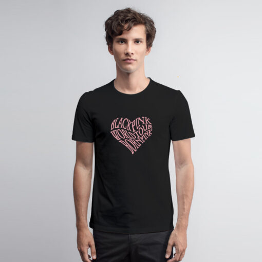 Blackpink World Tour Born Pink T Shirt