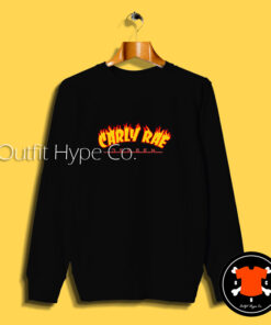 Carly Rae Japsen Flame Design Sweatshirt