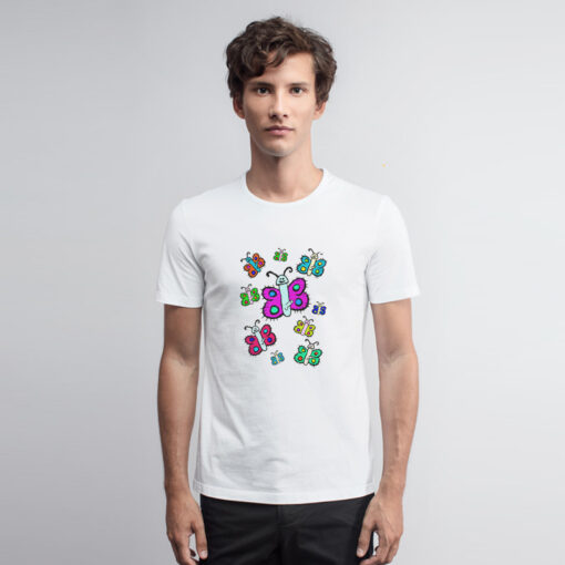 Funny Dick Of Butterfly T Shirt