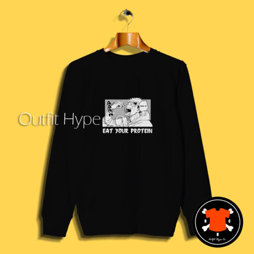 Jujutsu Kaisen Eat Your Protein Sweatshirt