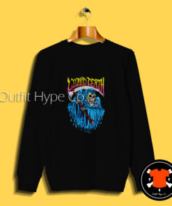 Liquid Death Thrashed To Death Sweatshirt