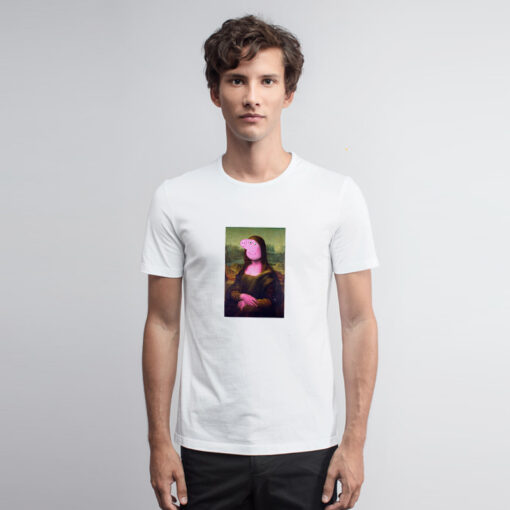 Peppa Pig Mona Lisa Parody T Shirt