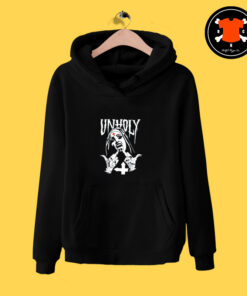 Satanic Nun Tattoos Unholy Hoodie