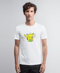 Smokemon Pikachu Smoking T Shirt