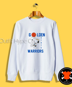 Snoopy Golden State Warriors Sweatshirt