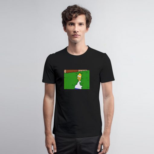 The Simpson Homer Hedge T Shirt