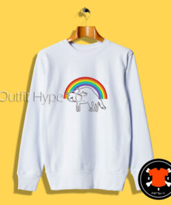 Uniporn Unicorn Parody Sweatshirt