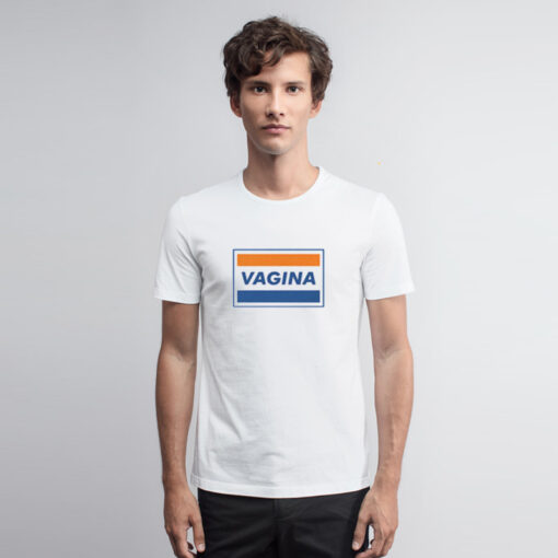 Vagina Visa Logo Parody T Shirt