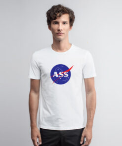 Ass Nasa Logo Parody T Shirt