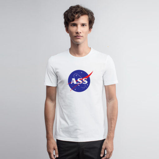 Ass Nasa Logo Parody T Shirt